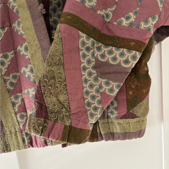 Vintage quilted jacket coat Size Medium/Large - Picture 5 of 11